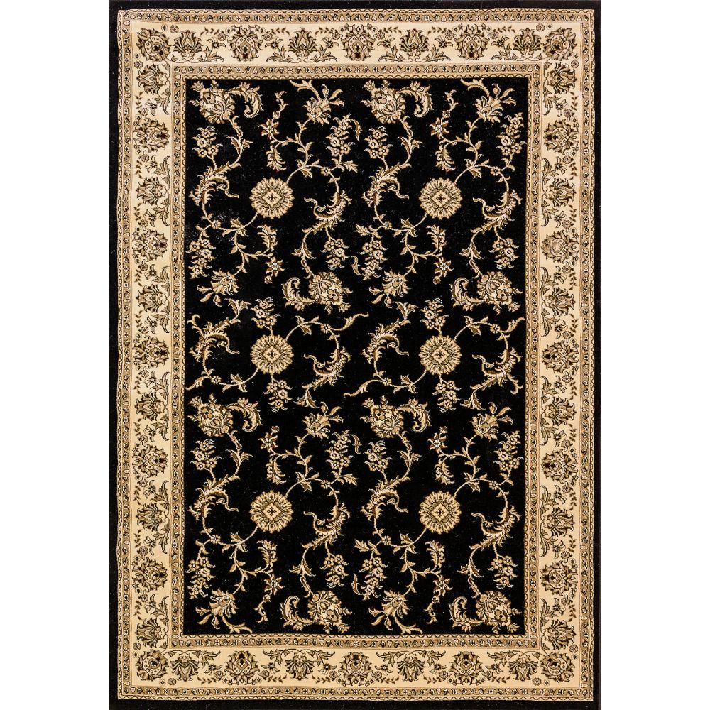 Dynamic Rugs 58017-090 Legacy 5.3 Ft. X 7.7 Ft. Rectangle Rug in Black